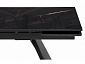 Хорсборо 140(200)х80х79 обсидиан / черный Стол стеклянный - фото №8