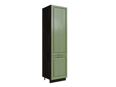 Шкаф П600Н с 2-мя дверцами Ницца ДБК/ДУБ/ОЛИВ Ф46 - фото №1, 888_ММК-00017700