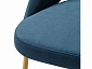 Кресло полубар Lars Diag blue/Линк золото - фото №5