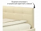 Односпальная кровать-тахта Bonna 900 беж ткань ортопед.основание с матрасом PROMO B COCOS - фото №5