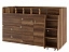 Кровать комбинированная Навигатор (80х200), дуб каньон - миниатюра