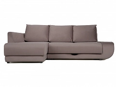 Угловой диван пума с независимым пружинным блоком Поло LUX НПБ (Нью-Йорк) Левый - фото №1