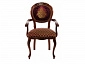 Кресло Adriano 2 вишня / патина Стул деревянный - фото №3
