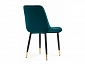 Seda-1 green / gold / black Стул на металлокаркасе - фото №6