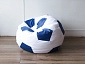 Кресло Мяч Бело-Голубой Оксфорд - фото №3