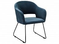 Кресло Oscar Diag blue/Линк - фото №1