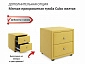 Мягкая кровать "Stefani" 1800 желтая с подъемным механизмом с орт.матрасом PROMO B COCOS - фото №15