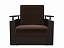 Кресло-кровать Шарк, рогожка, экокожа - миниатюра