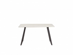 Стол обеденный STOOL GROUP Vermont 140*80 Керамика белая, ножки серые - фото №1, 66_5221151101