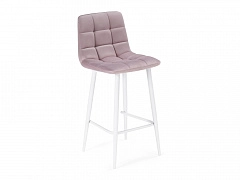 Чилли К розовый / белый Барный стул - фото №1, Woodville14901