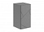 ГРАНЖ Шкаф навесной ШН-001 (Д.300) (Серый шифер / Графит софт), ЛДСП - миниатюра
