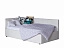 Односпальная кровать-тахта Colibri 800 белый с подъемным механизмом, экокожа - миниатюра