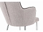 Benza beige fabric Стул на металлокаркасе - фото №8