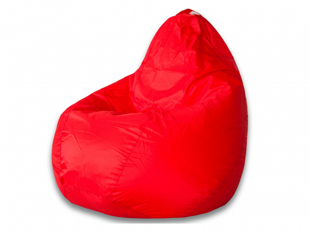 Кресло Мешок Красное Оксфорд XL 125х85 - фото №1