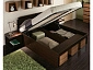 Кровать с подъемным механизмом Hyper 2 160х200, венге/палисандр - фото №3