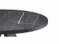 Стол KENNER RL1100  черный/стекло камень черный - фото №6