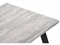 Тринити Лофт 120 25 мм бетон / матовый черный Стол деревянный - фото №9