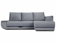 Угловой диван с независимым пружинным блоком Поло LUX НПБ (Нью-Йорк) Правый - фото №1