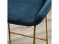 Кресло полубар Kent Diag blue/Линк золото - фото №13