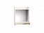 Ливерпуль Полка 10.118 (с зеркалом) Белый/Ясень ваниль, ЛДСП - миниатюра