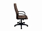 Офисное кресло Office Lab standart-1371 Т Ткань рогожка коричневая - фото №4