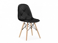 Kvadro 1 black / wood Стул деревянный - фото №1