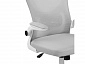 Konfi light gray / white Офисное кресло - фото №17