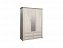 Шкаф для одежды Сохо 32.02 бетон белый/бетон патина, бетон пайн патина - миниатюра