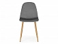 Lilu dark grey / wood Стул - фото №4