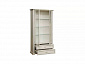 Шкаф комбинированный Сохо 32.05 бетон белый/бетон патина - фото №3