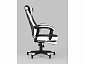 Кресло игровое Stool Group TopChairs Virage Черный/Белый  - фото №4