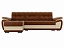 Угловой диван Нестор (Риттэр) Левый, искусственная кожа, рогожка - миниатюра