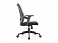 Кресло офисное,вращающееся LJ-2201В BLUE+BLACK (610*500*1070), LJ-2201В BLUE+BLACK ИМП - фото №3