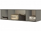 Норд Шкаф 4-х створчатый 1600 + Норд Антресоль к шкафу (1600) (графит) - фото №7