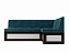Кухонный угловой диван Нотис Правый (98х170), вельвет бархатного типа - миниатюра