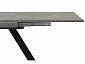 Keon 116(155,5)x77 раздвижной цемент / черный Стол деревянный - фото №6