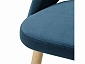 Кресло Lars Diag blue/нат.дуб - фото №7