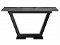 Иматра 140(180)х80х76 baolai / черный Керамический стол - фото №4
