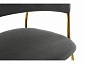Kamelia gold / gray fabric Стул на металлокаркасе - фото №9