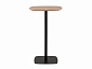 Стол барный STOOL GROUP Form 60*60 Светлое дерево/Черный - фото №5