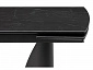 Готланд 160(220)х90х79 черный мрамор / черный Керамический стол - фото №8