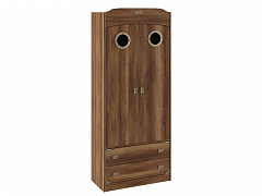 Шкаф комбинированный для одежды с иллюминатором Навигатор - фото №1, 5502300440005
