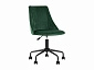 Кресло компьютерное Stool Group Сиана Велюр зеленый  - фото №2
