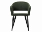 Кресло Oscar тёмно-зеленый/черный - фото №4