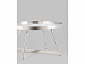 Журнальный столик STOOL GROUP STOOL GROUP Гера 80*80 Белая керамика, сталь серебро  - фото №4
