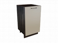 Шкаф Н450 с 1-ой дверью Сиэль Инь ДБК/АТЛ/СЕР Ф60 - фото №1