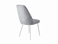 Стул DikLine 326 B22 GREY, ножки белые - фото №4