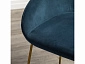 Кресло полубар Kent Diag blue/Линк золото - фото №14