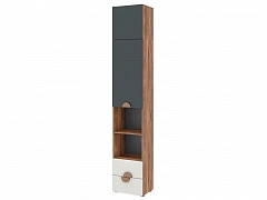 Шкаф 1-дверный с ящиками и антресольюТризиль - фото №1, 5500100030287