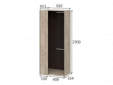 Шкаф угловой Этна Ш 57х93У - фото №1, 5544950
